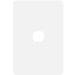 Hager Allure 1 Gang Hybrid Matt White