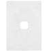 Hager Finesse 1 Gang Hybrid Matt White