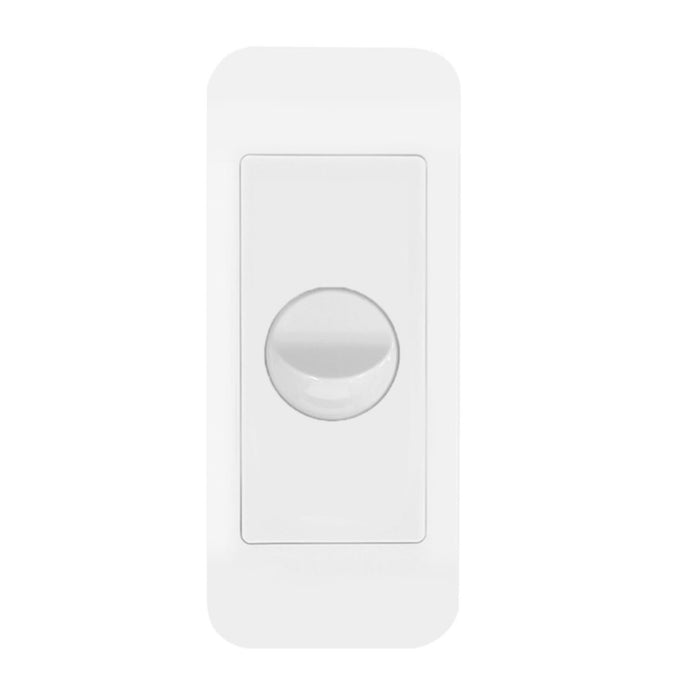 Hager Allure Architrave 1 Gang Matt White