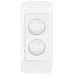 Hager Allure Architrave 2 Gang Matt White