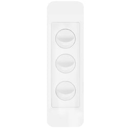 Hager Allure Architrave 3 Gang Matt White