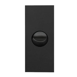 Hager Finesse Architrave 1 Gang Matt Black