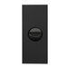 Hager Finesse Architrave 1 Gang Matt Black
