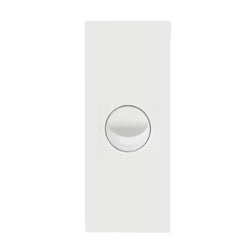 Hager Finesse Architrave 1 Gang Matt White