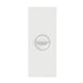 Hager Finesse Architrave 1 Gang Matt White