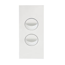 Hager Finesse Architrave 2 Gang