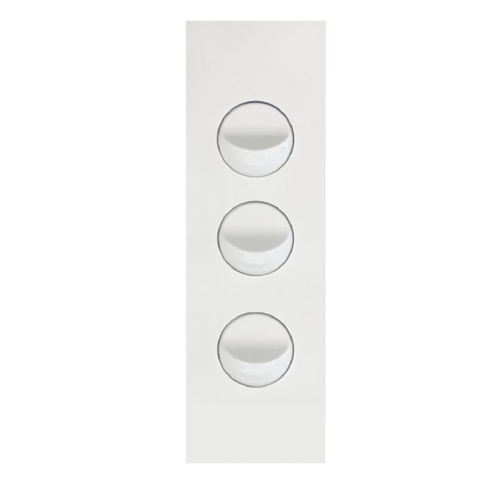 Hager Finesse Architrave 3 Gang