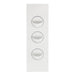 Hager Finesse Architrave 3 Gang Matt White