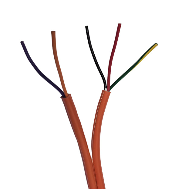 Maser Lighting Control & Power Cable 2C 1.5mm + 2C+E 1.5mm TCW PVC 450/750V