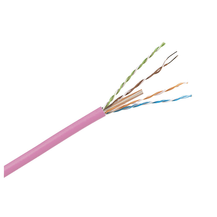 Hpm LCS3 CAT 6 4 Pairs UTP Cable Pink