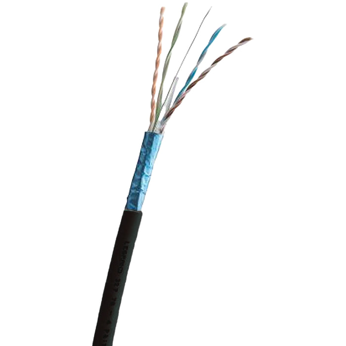 Hpm Category 6A 4 Pairs F/UTP Cable PE External Black