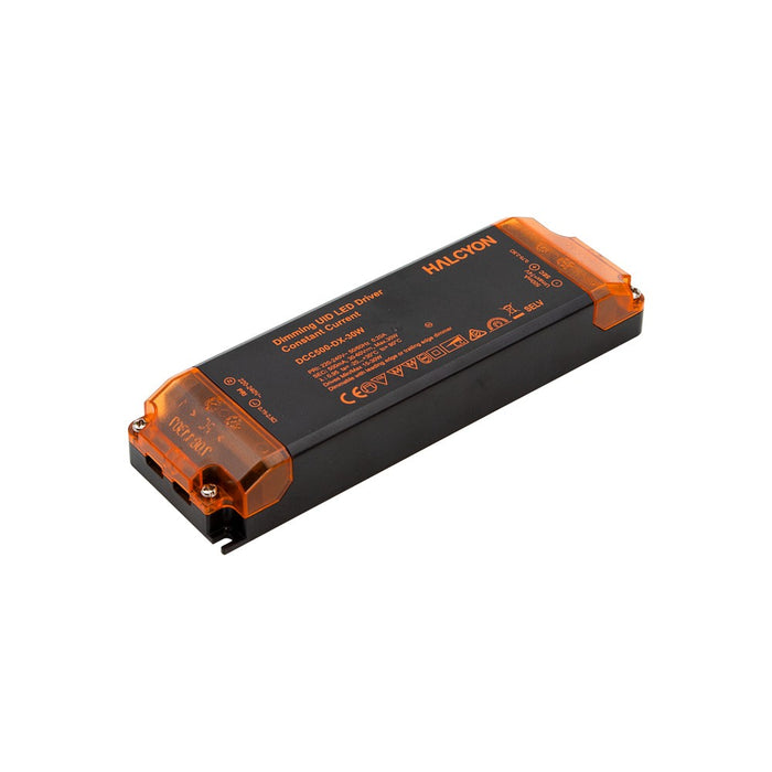 Halcyon DX Series Driver LED Dimmable UID Constant Current Pri:240V Sec:30-60V 500mA 15-30W 2S