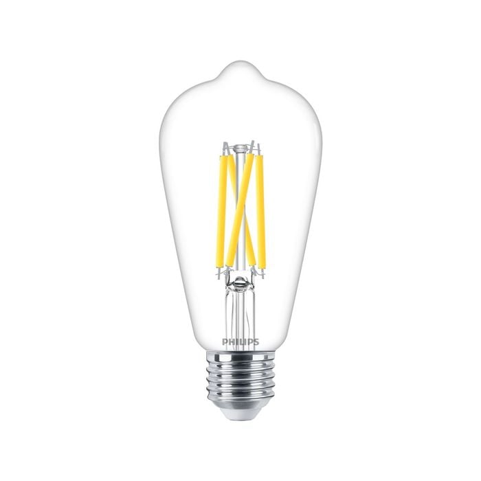 Philips LEDclassic 60W ST64 2700K E27 D CL AU