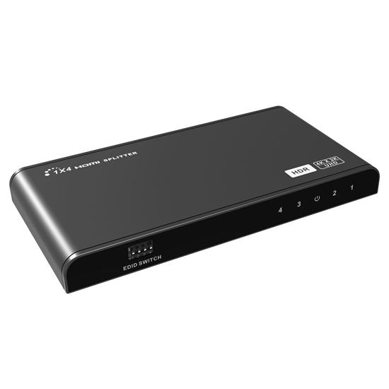 Lenkeng 1-In-4-out HDMI Splitter with HDR & EDID