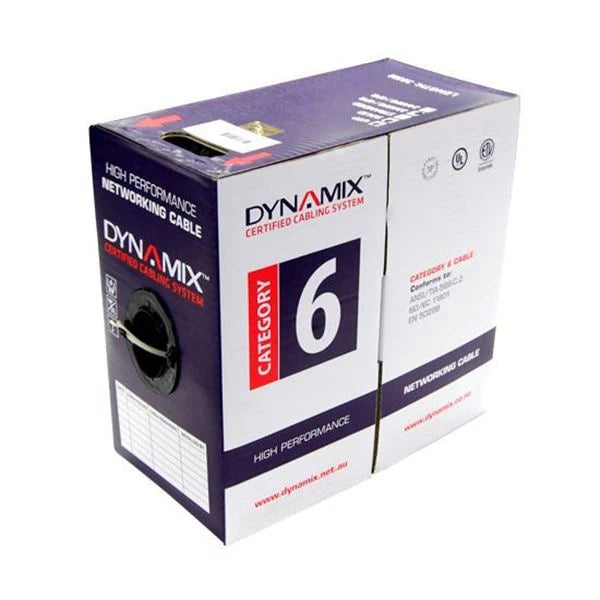Dynamix CAT6 Pink UTP Stranded 24AWGx4P PVC Cable Price Per Metre (305m) Cable