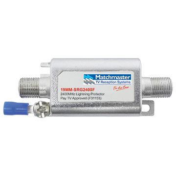 Matchmaster Surge Protector 2.4Ghz 75 Ohm