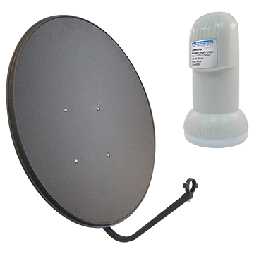 Matchmaster Satellite Dish KIT -80cmDish LNB_11.300