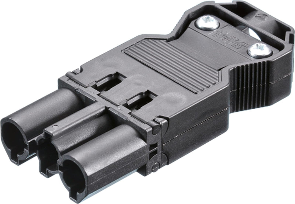 Wieland GST18i3 Connector  3 pole  male  screw connection  250V/16A