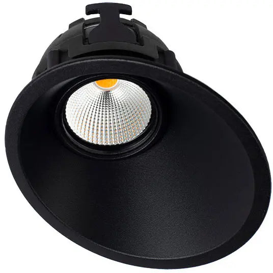 Switch Lighting 9.4W Offset Deep Tilt 3000K Dim Black