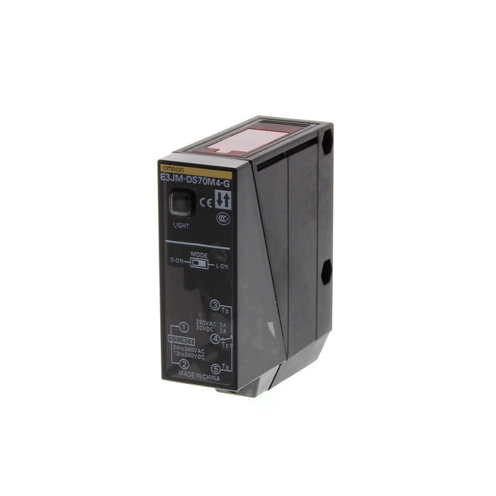Omron Sensor Photo Diffuse 700mm 3A 1CO 24-240VACDC +Timer PG13.5