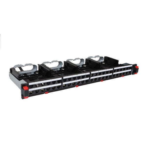 Legrand Patch Panel High Density 48W Empty Cassettes 1U LCS