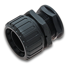 Adaptaflex 32mm Straight Fixed Fitting IP65