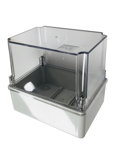Gewiss 44CE Enclosure IP56 Deep Lid Clear 150X110X140mm High Temp