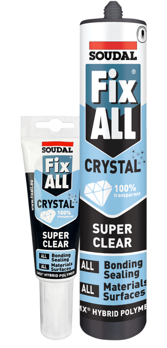 Holdfast Gorilla FixAll Crystal Sealant & Adhesive 125ml Clear