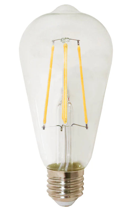 Eurotech Lighting ST64 Filament Led Lamp Cri90 3000K 230V E27 8W