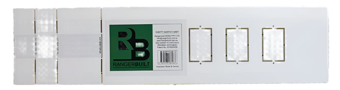 Rangerbuilt Cavity Switch Unit Suits 90mm & 100mm Cavity Doors