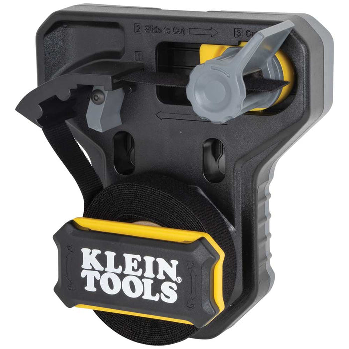 Klein Hook & Loop Tape Dispenser w/Black Roll