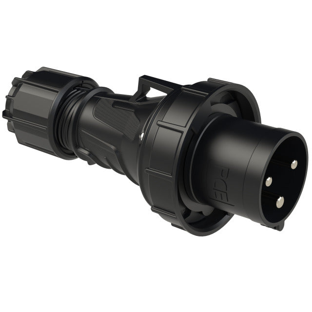 Emptec Plug 63Amp 3pole IP67 6h Black