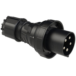 Emptec Plug 125Amp 5pole IP67 6h Black Twist