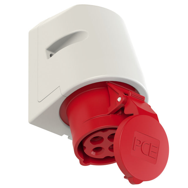 Emptec Socket 16Amp 4pole IP44 6h Surface mnt