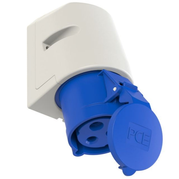 Emptec Socket 32Amp 3pole IP44 6h Surface mnt