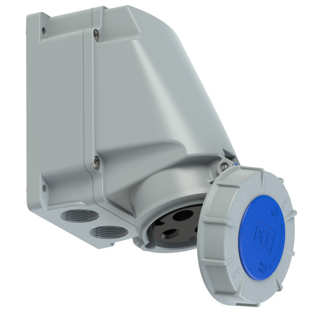 Emptec Socket 63Amp 3pole IP67 6h Surface mnt