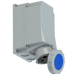 Emptec Socket 125Amp 3pole IP67 6h Surface mnt