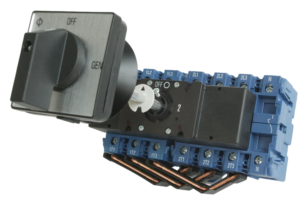 Kraus & Naimer Switch 63A 3pole/4pole Gen Switch Enclosed Extension Shaft
