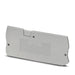 Phoenix D-PT 4-TWIN End Cover 66.5mmx2.2mmx29mm Grey