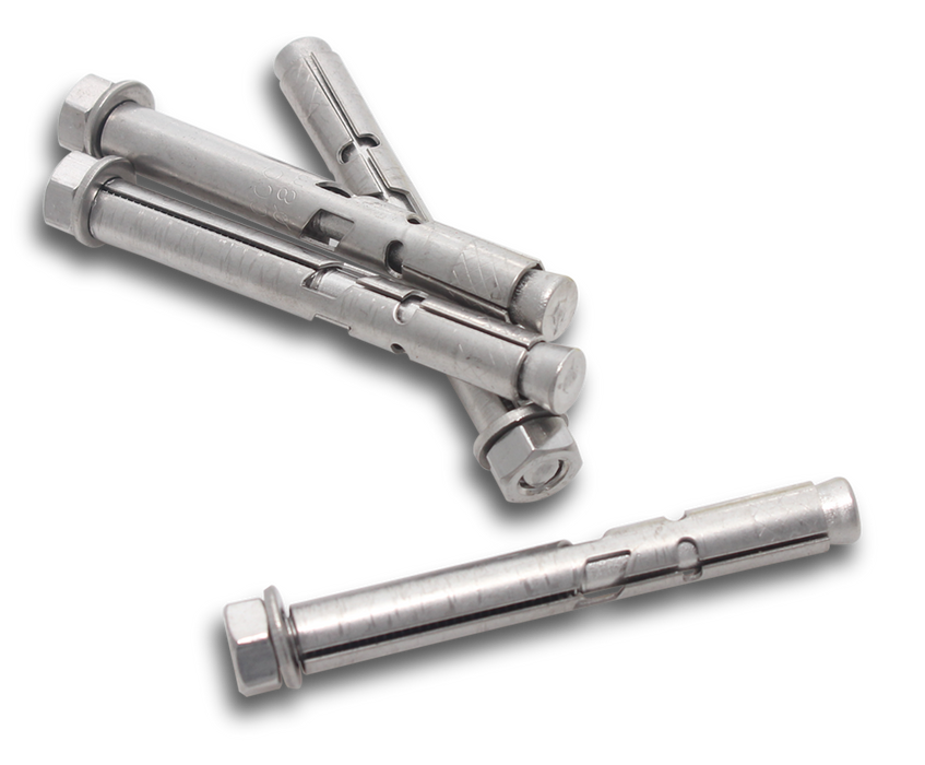 Elecsupp Sleeve Anchor 8 x 65mm Stainless 10pc