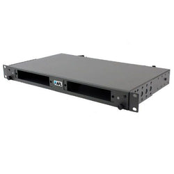 Austfibre AFL Fibre Patch Panel 1RU 2 PANEL MODULAR FIXED ENCLOSURE