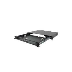Austfibre AFL Fibre Patch Panel 1RU 2 Panel Modular Sliding 200mm