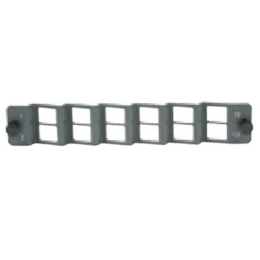 Austfibre AFL Fibre Enclosure Face Plates - CSD 3P flat duplex nr 1-6