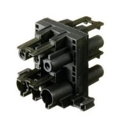 Wieland GST18i3 Distribution Block 3 pole  1 IN / 2 OUT 250V/16A