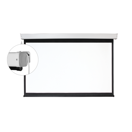 Brateck 100 Inch 16:9 Electric Projector Screen with Remote