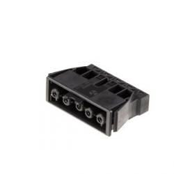 Wieland GST18i5 Female 5 Pole Panel Mount (Black)