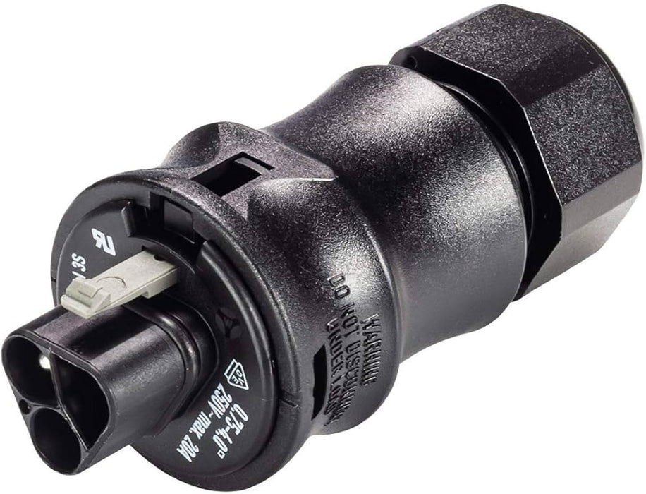Wieland RST20I3 - Male Connector - 3 Pole - (6 to 10mm)