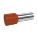 Legrand Star Fix Ferrules 10mm Brown (loose)