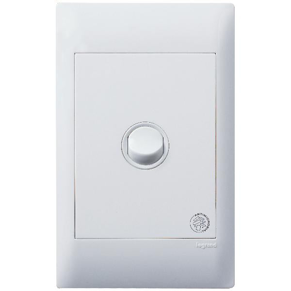 Legrand HPM E-COM 16A 1G SWITCH CH & ANTI-MICRO RES WHITE