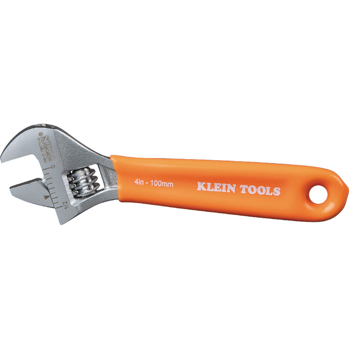 Klein Adjustable Wrench 4In Extra Capacity 1.3cm